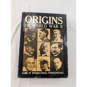 Avalon Hill Vintage‎ 1971-Origins of World War II Board Game-RARE-COLLECTIBLE